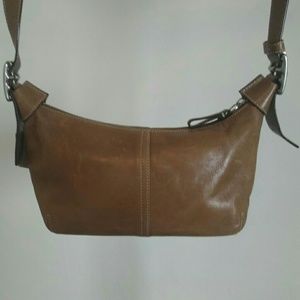 Caramel color Coach bag